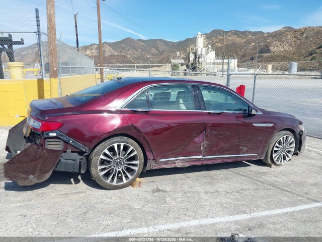 Aukcja sprzedaży 2017 Lincoln Continental Reserve, vin: 1LN6L9RP9H5612701, numer aukcji: 45721795