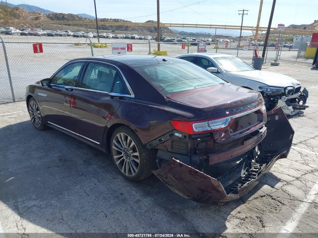 Aukcja sprzedaży 2017 Lincoln Continental Reserve, vin: 1LN6L9RP9H5612701, numer aukcji: 45721795