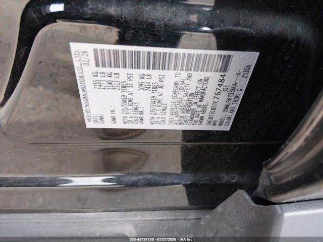 Nissan Rogue Sl 2026 5N1BT3CB5TC767484 Image 9