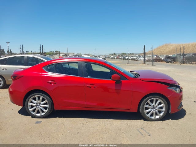 2014 Mazda Mazda3 S Grand Touring მანქანა იყიდება აუქციონზე, vin: JM1BM1W33E1128660, აუქციონის ნომერი: 45721803