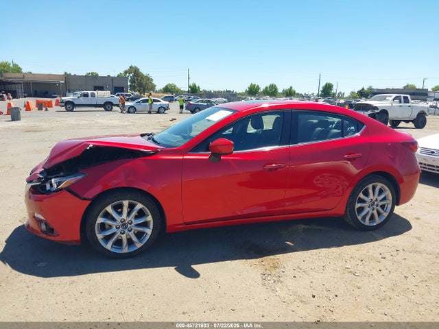 2014 Mazda Mazda3 S Grand Touring მანქანა იყიდება აუქციონზე, vin: JM1BM1W33E1128660, აუქციონის ნომერი: 45721803