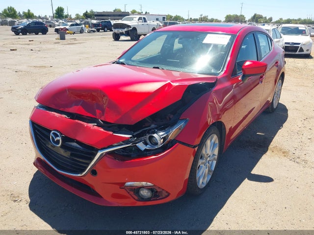 2014 Mazda Mazda3 S Grand Touring მანქანა იყიდება აუქციონზე, vin: JM1BM1W33E1128660, აუქციონის ნომერი: 45721803