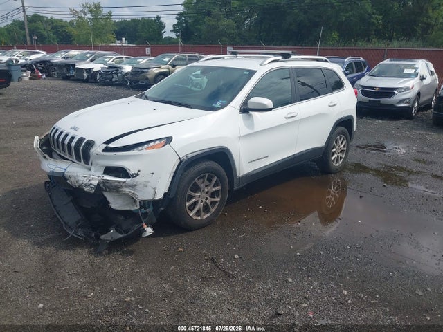 2017 Jeep Cherokee Latitude მანქანა იყიდება აუქციონზე, vin: 1C4PJMCB4HW528780, აუქციონის ნომერი: 45721845