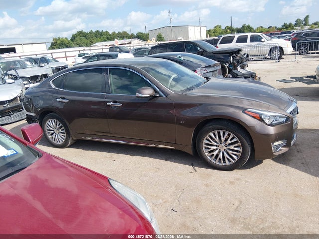 Продаж на аукціоні авто 2015 Infiniti Q70l 3.7x, vin: JN1BY1PR1FM830602, номер лоту: 45721870