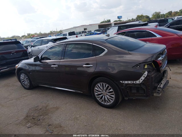 Продаж на аукціоні авто 2015 Infiniti Q70l 3.7x, vin: JN1BY1PR1FM830602, номер лоту: 45721870