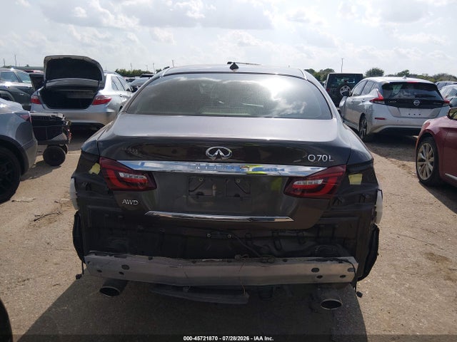 Продаж на аукціоні авто 2015 Infiniti Q70l 3.7x, vin: JN1BY1PR1FM830602, номер лоту: 45721870