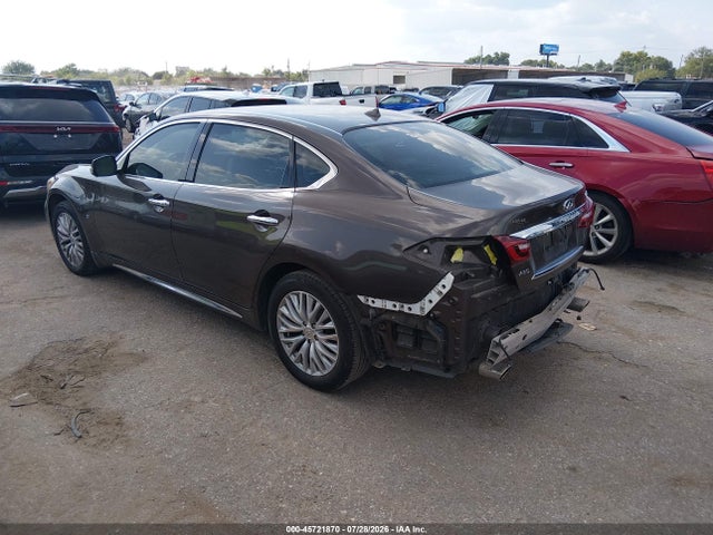 Продаж на аукціоні авто 2015 Infiniti Q70l 3.7x, vin: JN1BY1PR1FM830602, номер лоту: 45721870