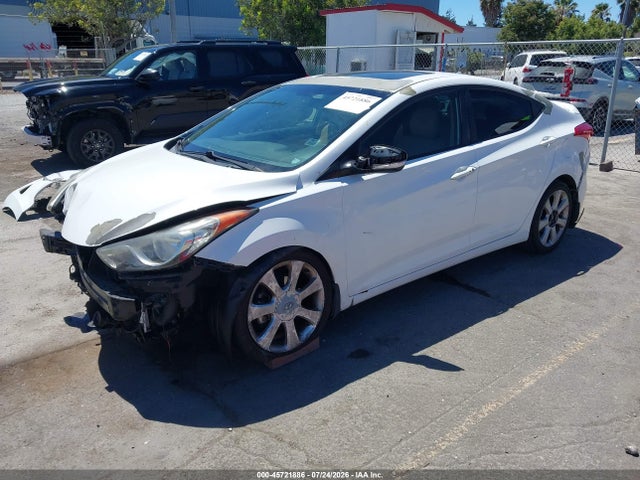 45721886 :رقم المزاد ، 5NPDH4AE3DH296278 vin ، 2013 Hyundai Elantra Limited مزاد بيع