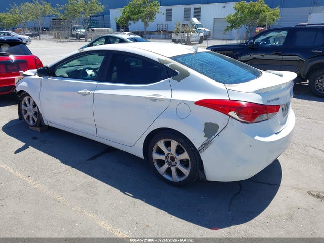 45721886 :رقم المزاد ، 5NPDH4AE3DH296278 vin ، 2013 Hyundai Elantra Limited مزاد بيع