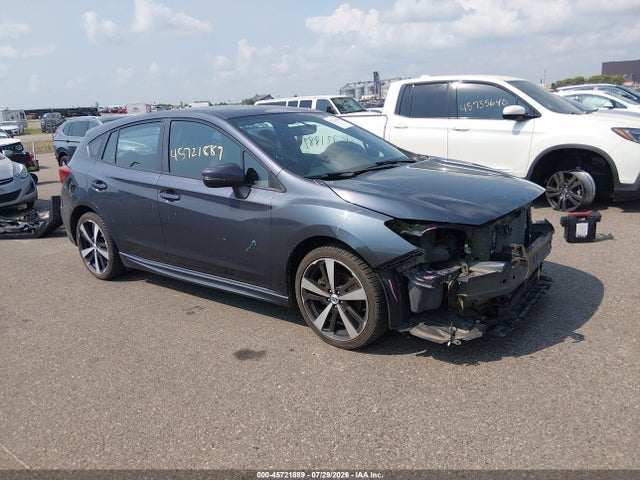 2017 Subaru Impreza 2.0i Sport მანქანა იყიდება აუქციონზე, vin: 4S3GTAL68H3707482, აუქციონის ნომერი: 45721889