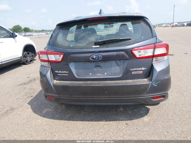 2017 Subaru Impreza 2.0i Sport მანქანა იყიდება აუქციონზე, vin: 4S3GTAL68H3707482, აუქციონის ნომერი: 45721889