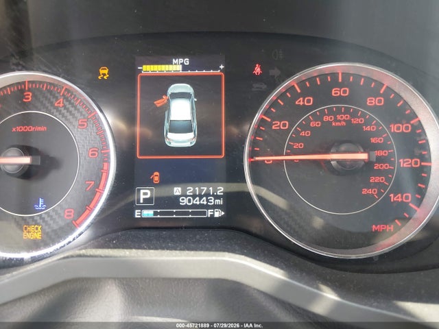 2017 Subaru Impreza 2.0i Sport მანქანა იყიდება აუქციონზე, vin: 4S3GTAL68H3707482, აუქციონის ნომერი: 45721889