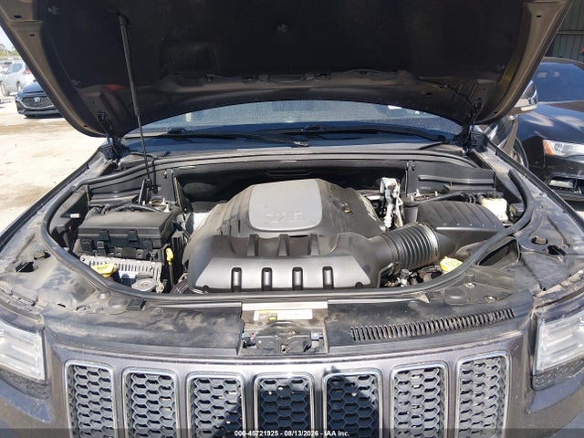 2014 Jeep Grand Cherokee Overland მანქანა იყიდება აუქციონზე, vin: 1C4RJECT0EC442614, აუქციონის ნომერი: 45721925