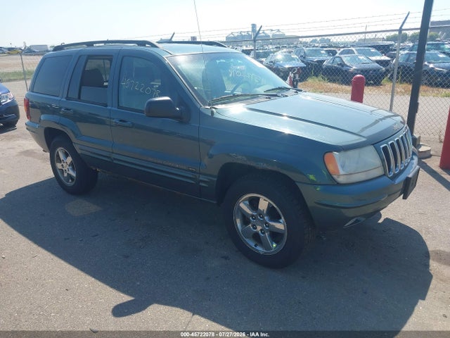 2003 Jeep Grand Cherokee Limited მანქანა იყიდება აუქციონზე, vin: 1J8GW58N43C509028, აუქციონის ნომერი: 45722078