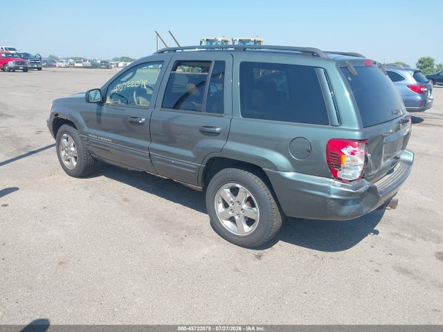 Продаж на аукціоні авто 2003 Jeep Grand Cherokee Limited, vin: 1J8GW58N43C509028, номер лоту: 45722078