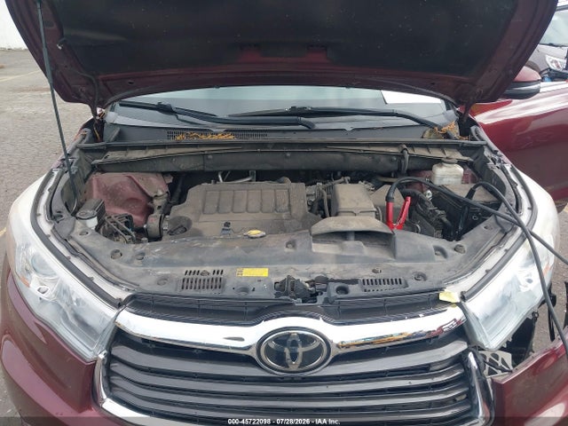 45722098 :رقم المزاد ، 5TDDKRFH2ES027900 vin ، 2014 Toyota Highlander Limited Platinum V6 مزاد بيع