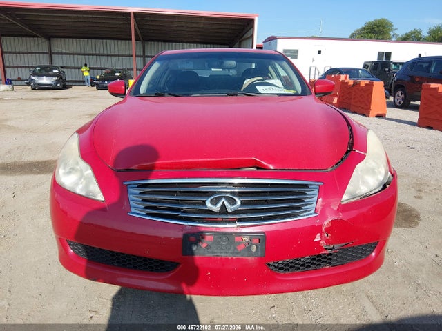 45722102 :رقم المزاد ، JN1CV6EL1AM150300 vin ، 2010 Infiniti G37x مزاد بيع