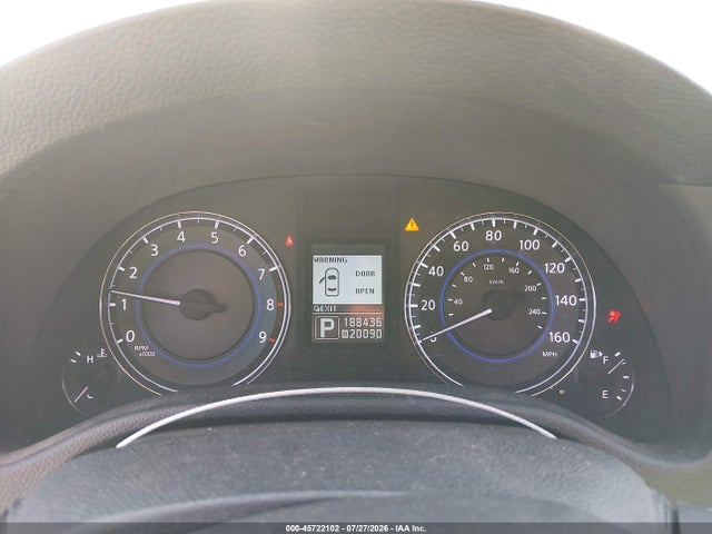 45722102 :رقم المزاد ، JN1CV6EL1AM150300 vin ، 2010 Infiniti G37x مزاد بيع