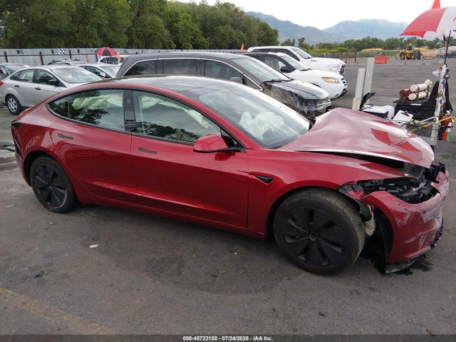 Продаж на аукціоні авто 2024 Tesla Model 3 Long Range Dual Motor All-wheel Drive, vin: 5YJ3E1EB0RF730973, номер лоту: 45722150