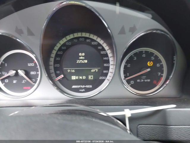 2010 Mercedes-benz C 63 Amg მანქანა იყიდება აუქციონზე, vin: WDDGF7HB0AF444138, აუქციონის ნომერი: 45722156