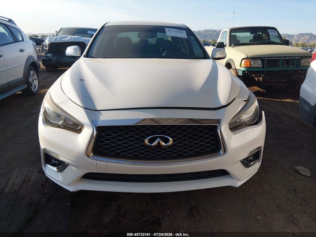 Продаж на аукціоні авто 2018 Infiniti Q50 3.0t Luxe, vin: JN1EV7AP4JM351857, номер лоту: 45722161