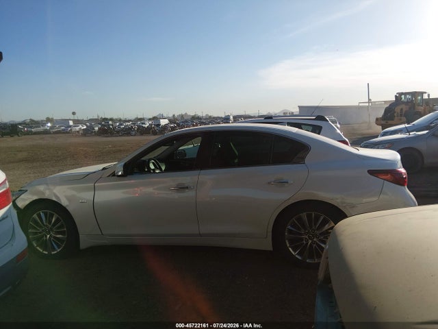 Продаж на аукціоні авто 2018 Infiniti Q50 3.0t Luxe, vin: JN1EV7AP4JM351857, номер лоту: 45722161