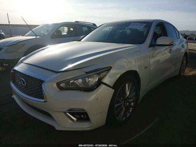 Продаж на аукціоні авто 2018 Infiniti Q50 3.0t Luxe, vin: JN1EV7AP4JM351857, номер лоту: 45722161