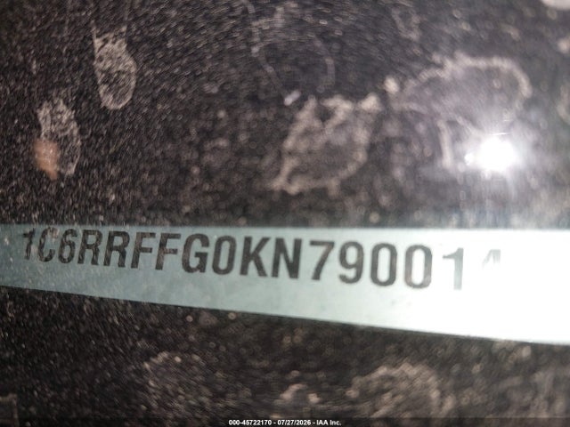 45722170 :رقم المزاد ، 1C6RRFFG0KN790014 vin ، 2019 Ram 1500 Big Horn/lone Star  4x4 5'7 Box مزاد بيع