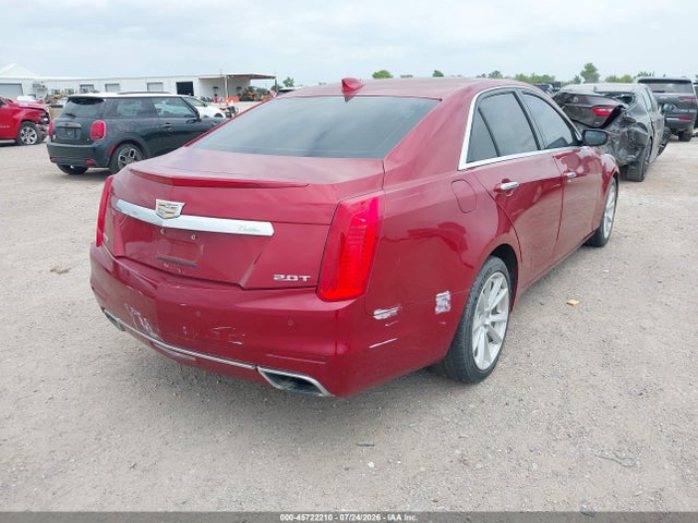 2015 Cadillac Cts Standard მანქანა იყიდება აუქციონზე, vin: 1G6AP5SX9F0136985, აუქციონის ნომერი: 45722210