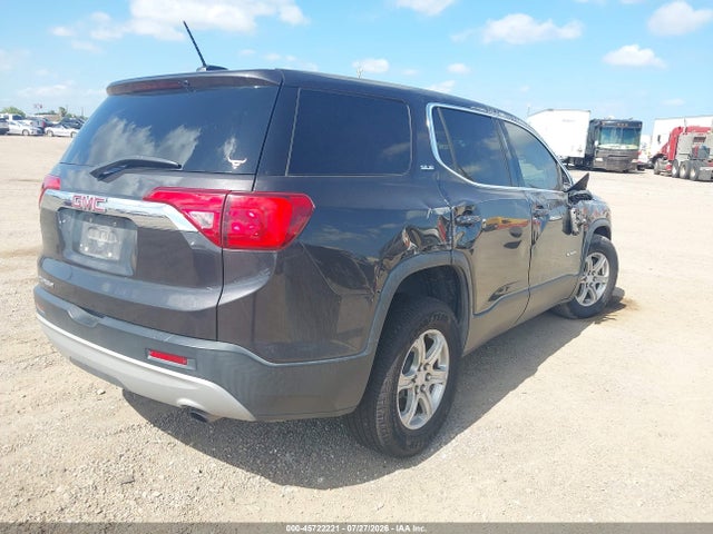 Aukcja sprzedaży 2018 Gmc Acadia Sle-1, vin: 1GKKNKLA4JZ119875, numer aukcji: 45722221