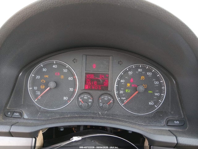 45722229 :رقم المزاد ، 3VWEF71K87M165103 vin ، 2007 Volkswagen Jetta Wolfsburg Edition مزاد بيع