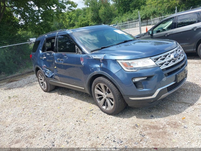 45722238 :رقم المزاد ، 1FM5K8F8XJGB67532 vin ، 2018 Ford Explorer Limited مزاد بيع