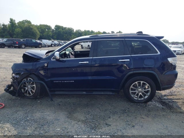 2015 Jeep Grand Cherokee Limited მანქანა იყიდება აუქციონზე, vin: 1C4RJFBG5FC197983, აუქციონის ნომერი: 45722267
