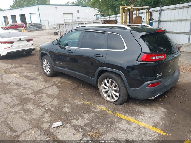 Продажа на аукционе авто 2018 Jeep Cherokee Limited 4x4, vin: 1C4PJMDX1JD550960, номер лота: 45722275