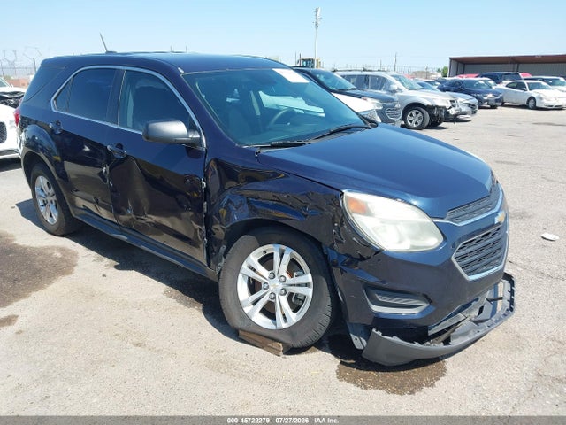 Auction sale of the 2017 Chevrolet Equinox Ls, vin: 2GNALBEK3H1526891, lot number: 45722279