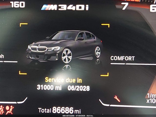 Aukcja sprzedaży 2020 Bmw M340i M340i Xdrive, vin: WBA5U9C08LFH51617, numer aukcji: 45722288