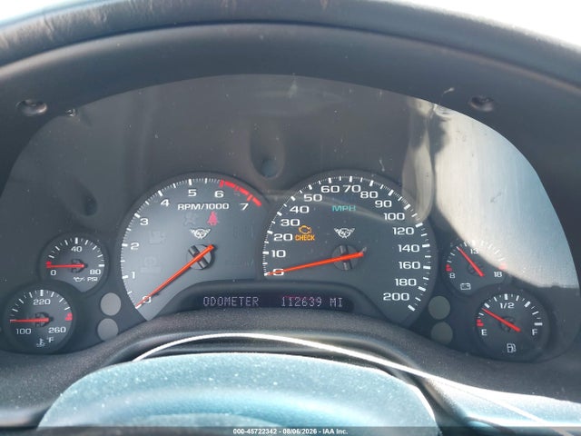 1998 Chevrolet Corvette მანქანა იყიდება აუქციონზე, vin: 1G1YY22G2W5103832, აუქციონის ნომერი: 45722342