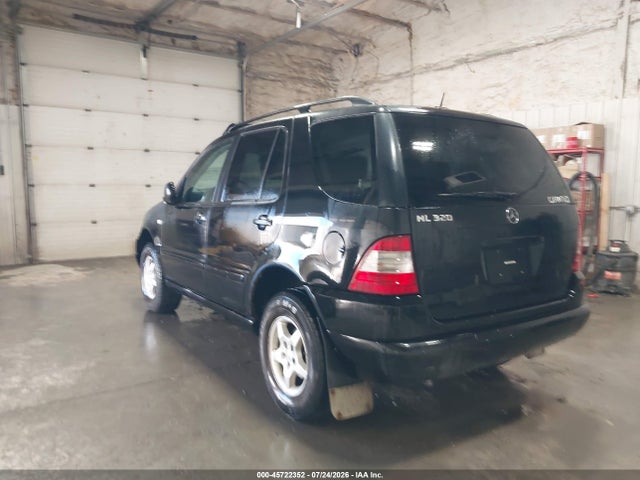 Aukcja sprzedaży 2001 Mercedes-benz Ml 320, vin: 4JGAB54E01A261430, numer aukcji: 45722352