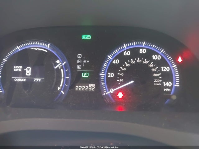 Aukcja sprzedaży 2011 Lexus Hs 250h, vin: JTHBB1BA6B2044721, numer aukcji: 45722355