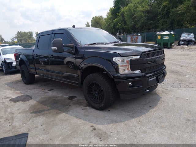 Auction sale of the 2018 Ford F-150 Platinum, vin: 1FTFW1E14JFD51475, lot number: 45722427