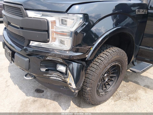 Продажа на аукционе авто 2018 Ford F-150 Platinum, vin: 1FTFW1E14JFD51475, номер лота: 45722427