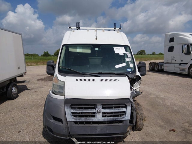 45722458 :رقم المزاد ، 3C6TRVCG4EE110337 vin ، 2014 Ram Promaster 2500 High Roof مزاد بيع