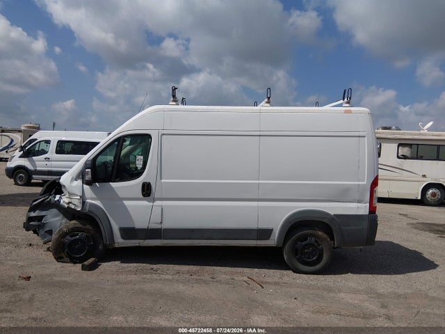 45722458 :رقم المزاد ، 3C6TRVCG4EE110337 vin ، 2014 Ram Promaster 2500 High Roof مزاد بيع