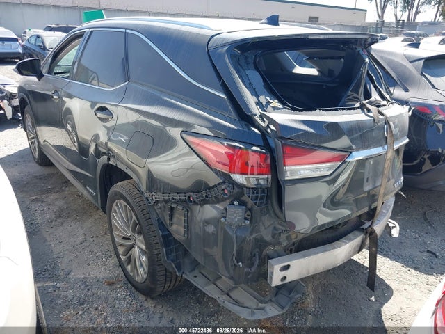 Aukcja sprzedaży 2020 Lexus Rx 450hl Luxury, vin: JTJJGKFA8L2015234, numer aukcji: 45722486