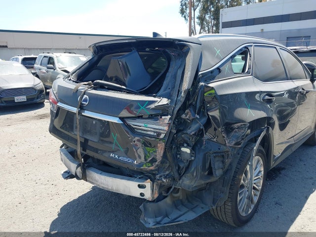 Aukcja sprzedaży 2020 Lexus Rx 450hl Luxury, vin: JTJJGKFA8L2015234, numer aukcji: 45722486