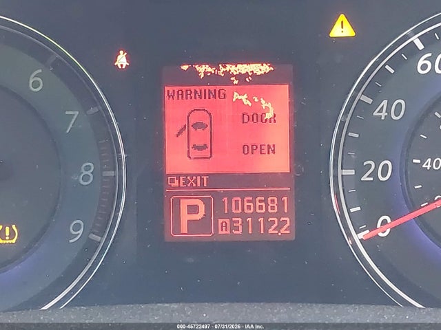 45722497 :رقم المزاد ، JNKCV61E69M303817 vin ، 2009 Infiniti G37 Journey مزاد بيع