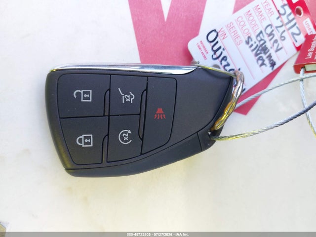 45722505 :رقم المزاد ، 3GNAXLEG8TL336050 vin ، 2026 Chevrolet Equinox Fwd Rs مزاد بيع