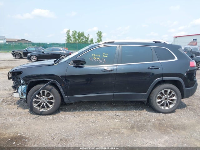 Продажа на аукционе авто 2019 Jeep Cherokee Latitude Plus 4x4, vin: 1C4PJMLB6KD472781, номер лота: 45722513