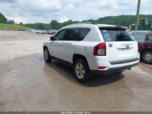 2014 Jeep Compass Sport მანქანა იყიდება აუქციონზე, vin: 1C4NJCBA5ED801338, აუქციონის ნომერი: 45722538