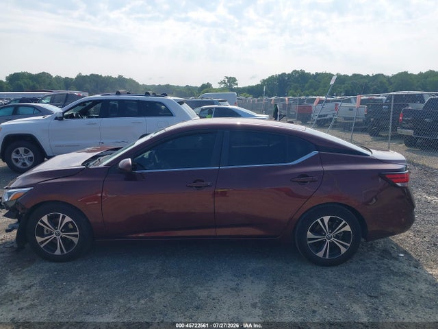 2023 Nissan Sentra Sv Xtronic Cvt მანქანა იყიდება აუქციონზე, vin: 3N1AB8CV4PY242023, აუქციონის ნომერი: 45722561